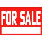 16INx24IN  CORRUGATED SIGN "FOR SALE"