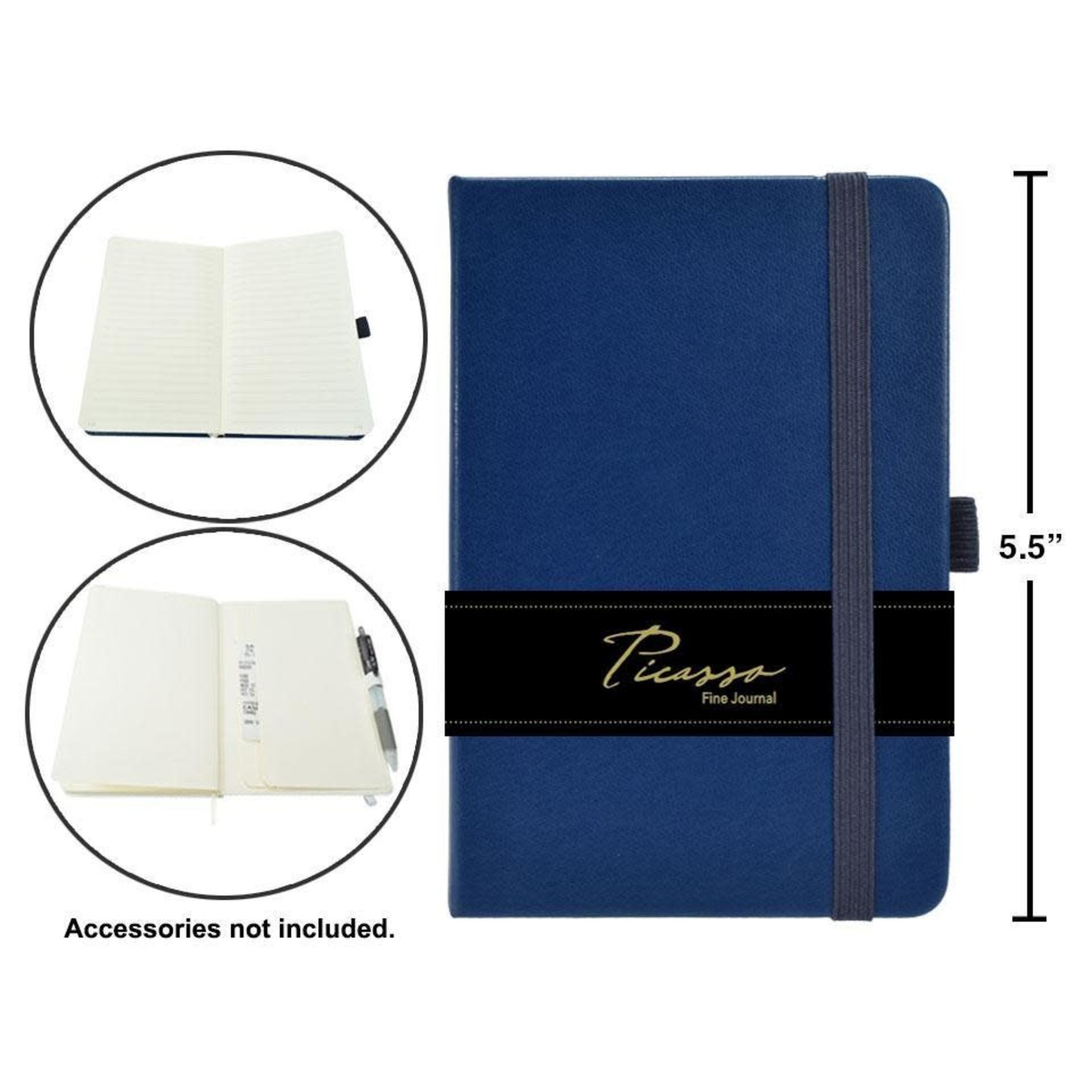 PICASSO 80 SHEETS JOURNAL NAVY