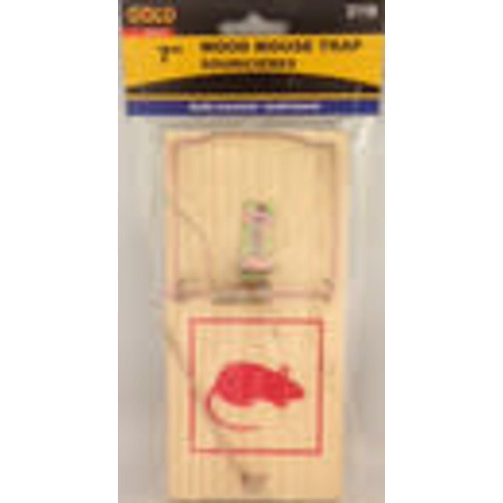 WOOD MOUSE TRAP 7"