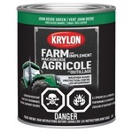 KRYLON 2023 FARM AND IMPLEMENT PAINT, JOHN DEERE GREEN, QUART DISC