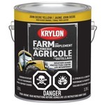 KRYLON 1970 FARM AND IMPLEMENT PAINT, JOHN DEERE YELLOW, GALLON