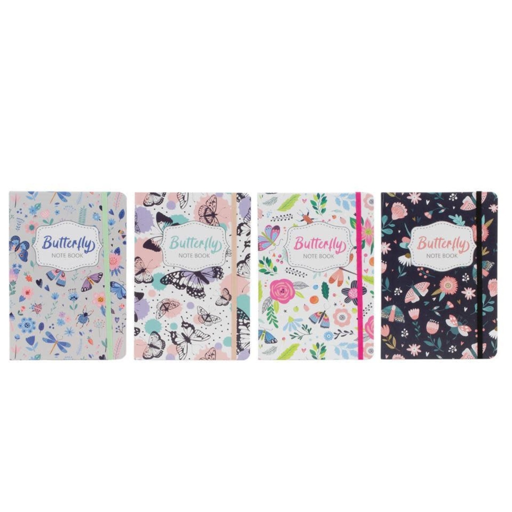 BUTTERFLY HARD COVER NOTEBOOK