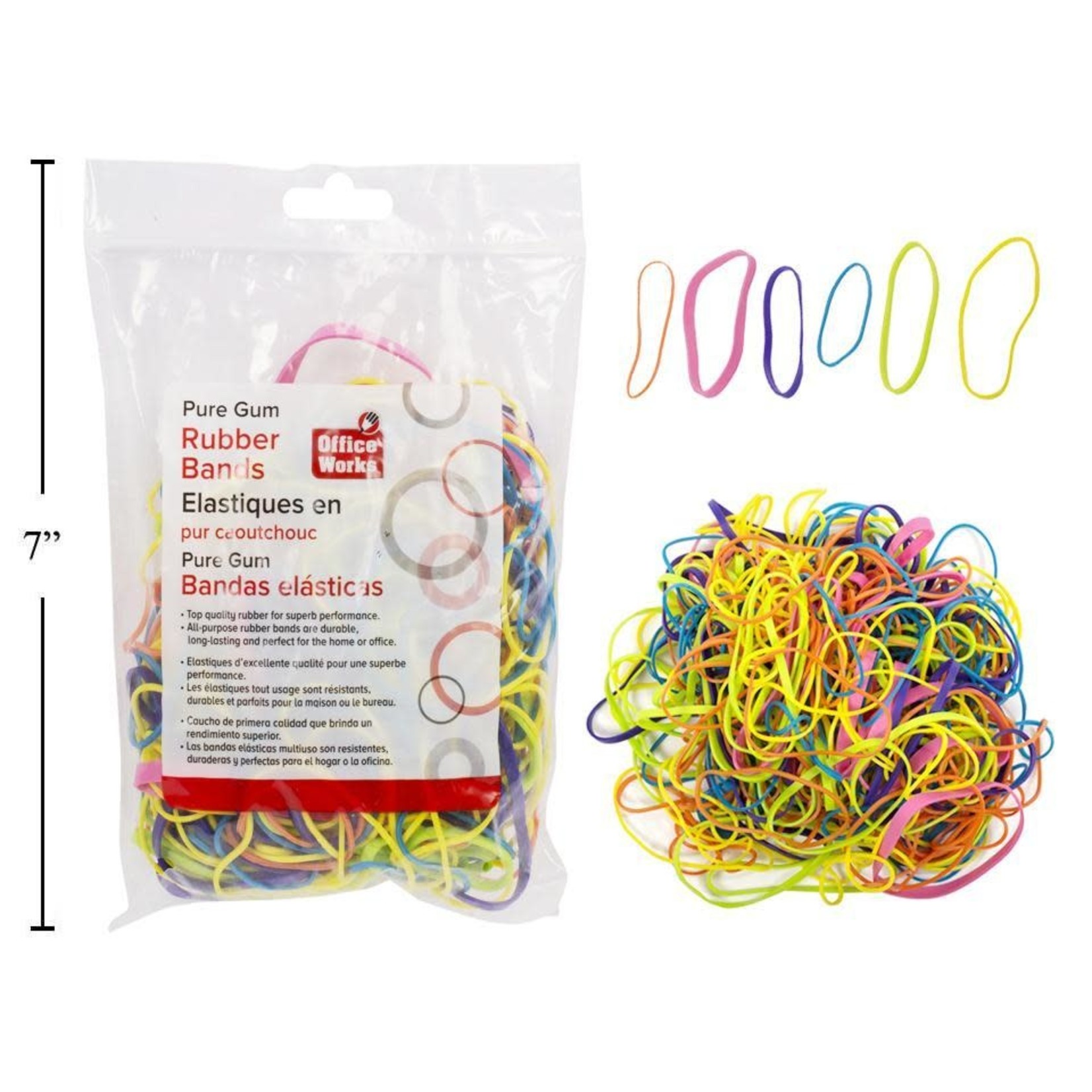 Rubber Bands Assorted Sizes Colors North Cobalt Flea Market 