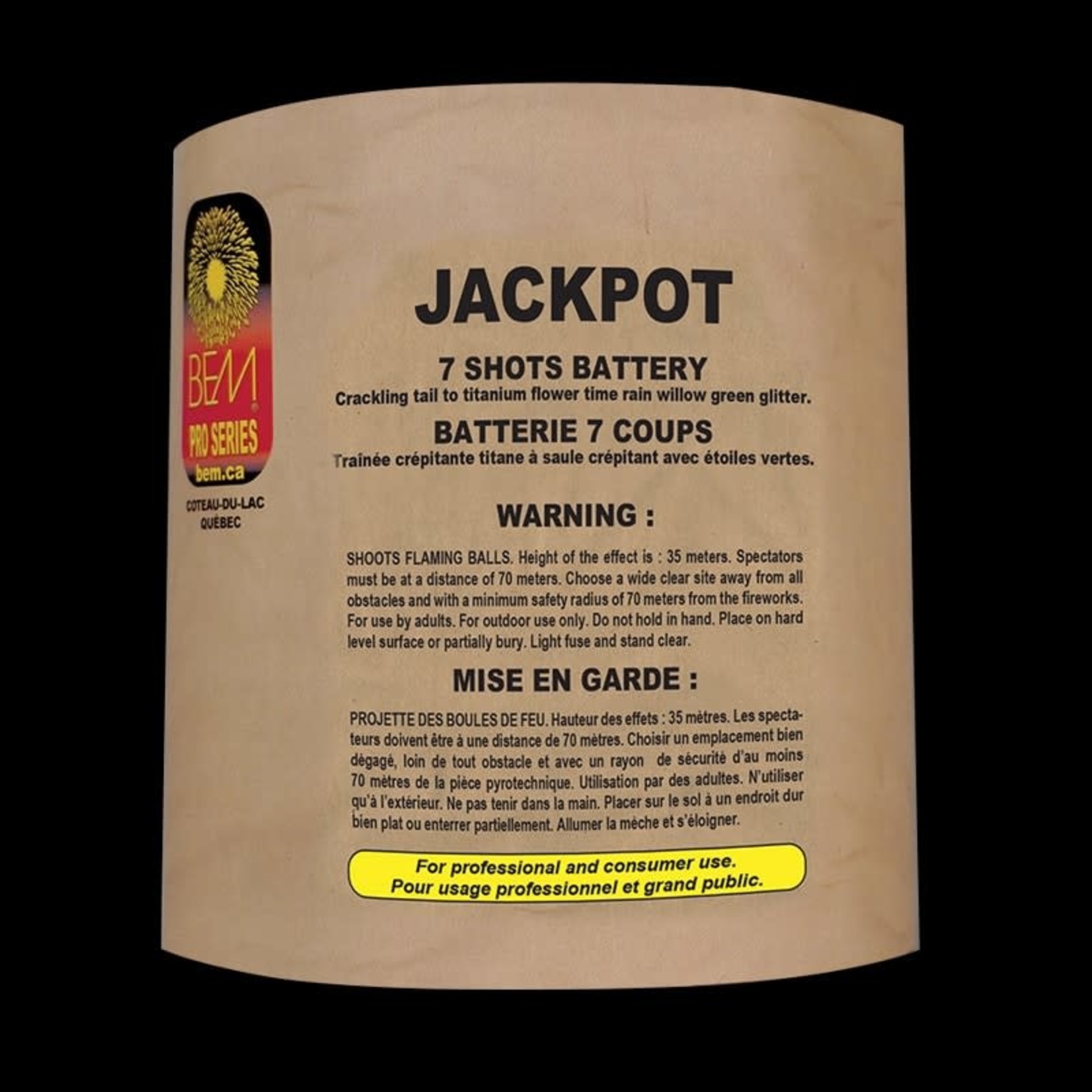 FIREWORKS - JACKPOT ~ PRO SERIES