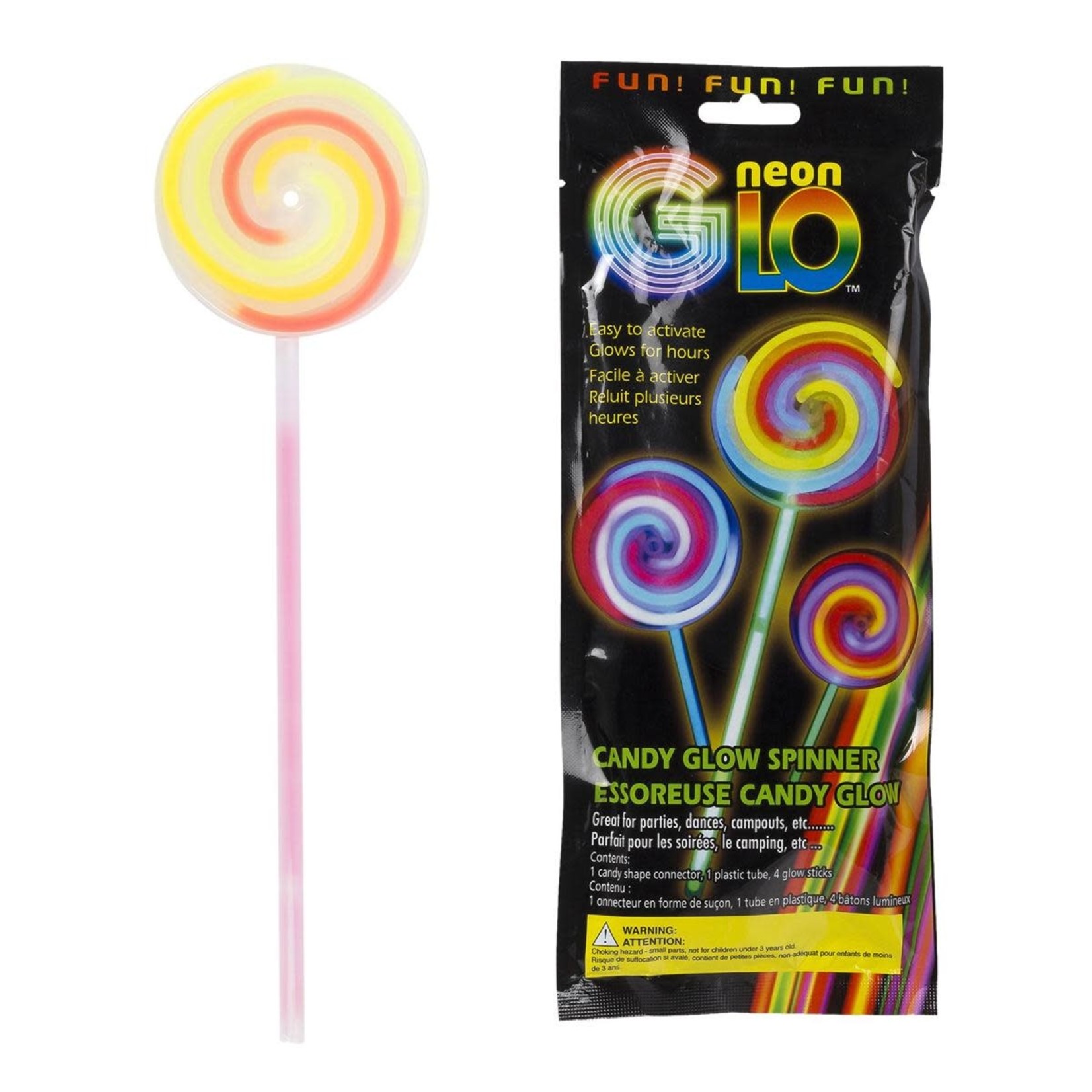 NEON GLOW CANDY GLOW SPINNER