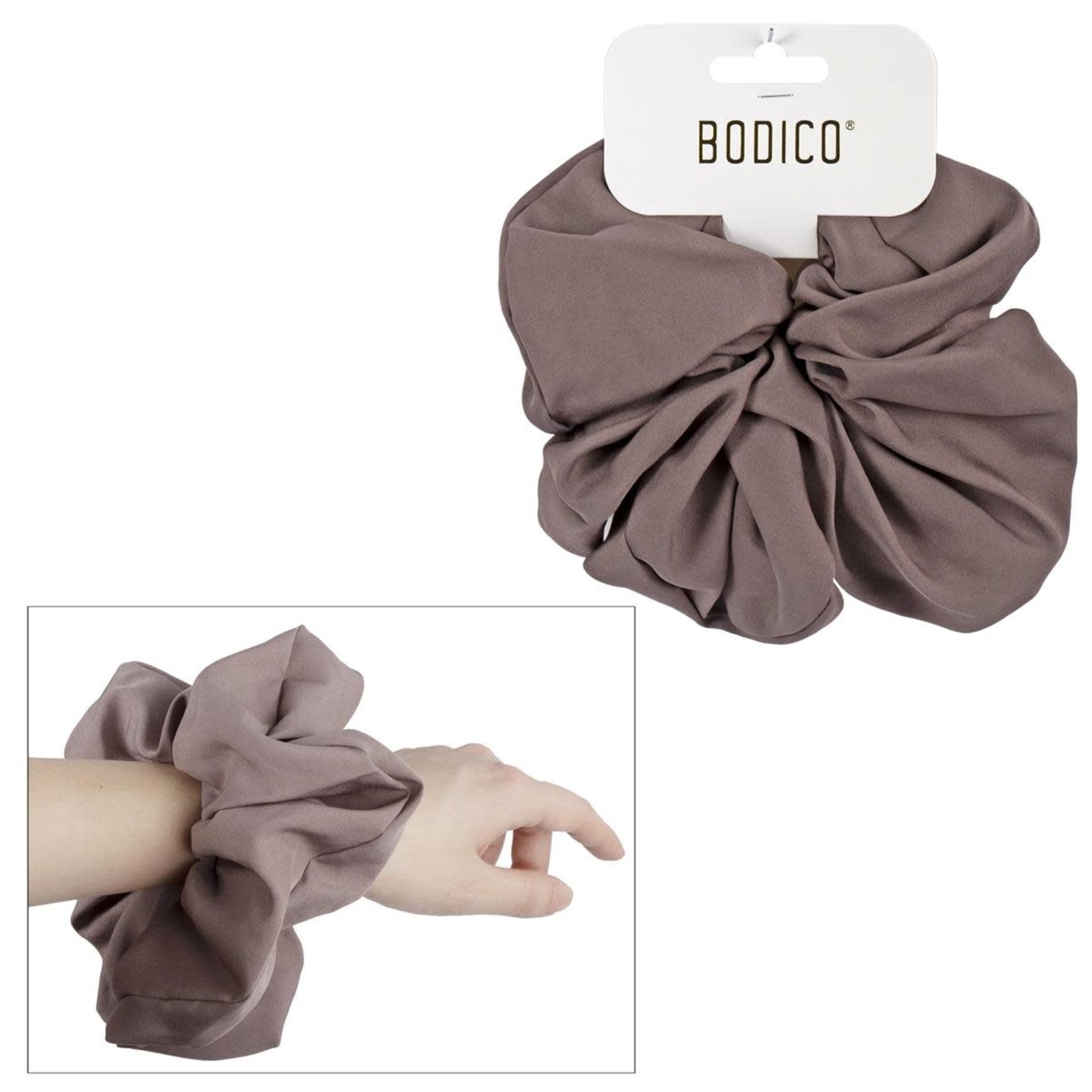 EXTRA LARGE SCRUNCHIE - TAUPE