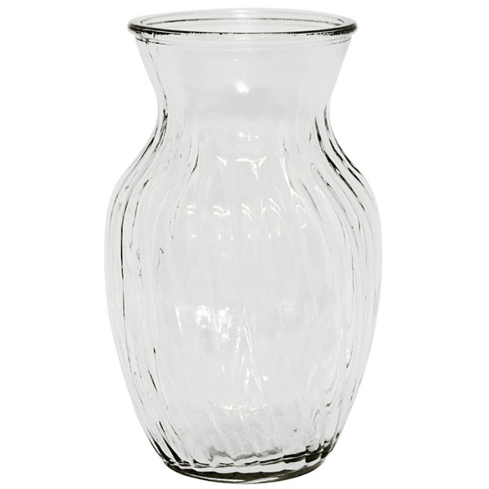 GLASS VASE 8''