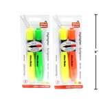 HIGHLIGHTERS CHISEL TIP - 2 PCS