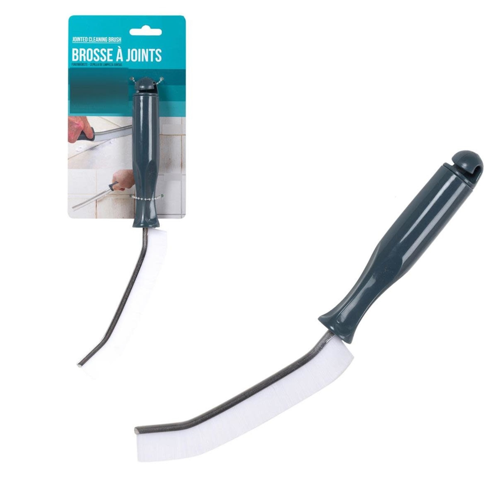 TILE AND GROUT BRUSH L 28CM