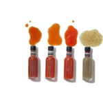 HOT SAUCE 4PK - 4 LEVELS OF HEAT