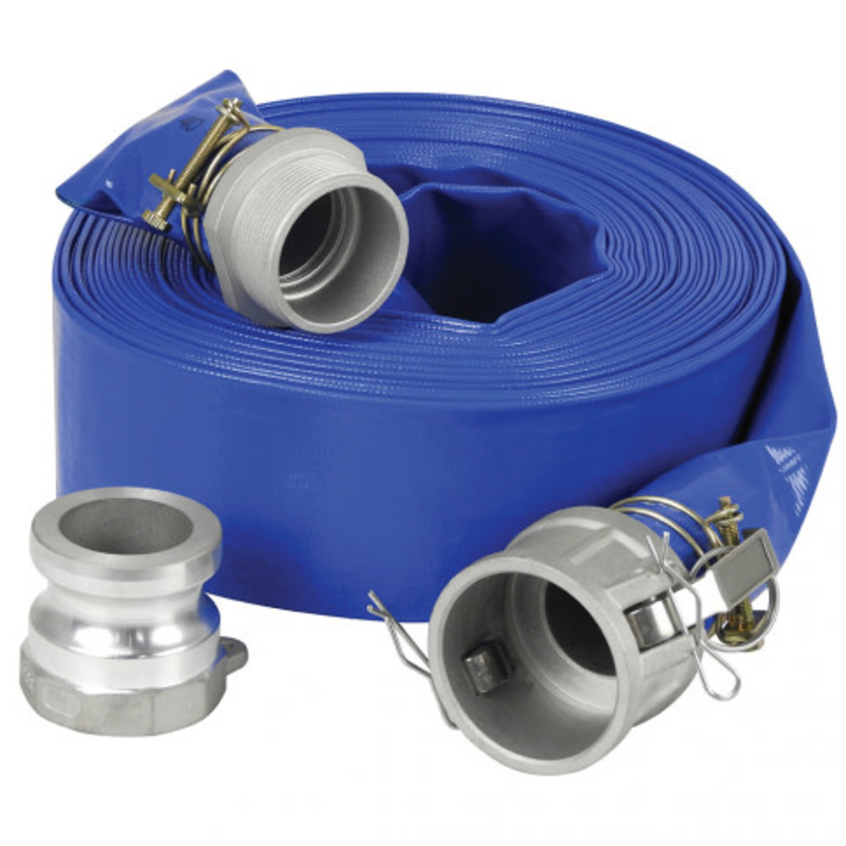 2" X 50' PVC DISCHARGE HOSE KIT FOR WATER PUM