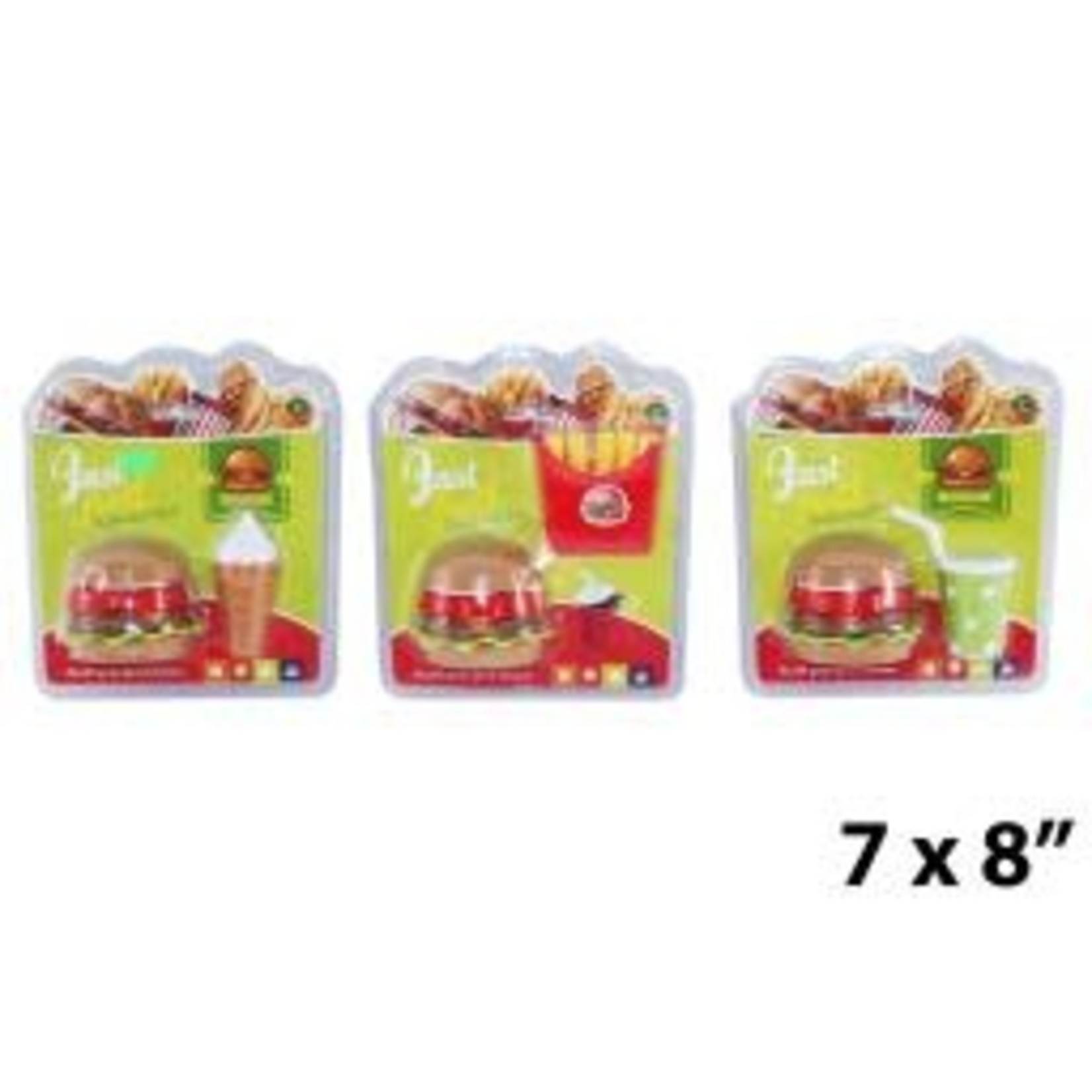 FAST FOOD BURGER AND FRY PLAYSET