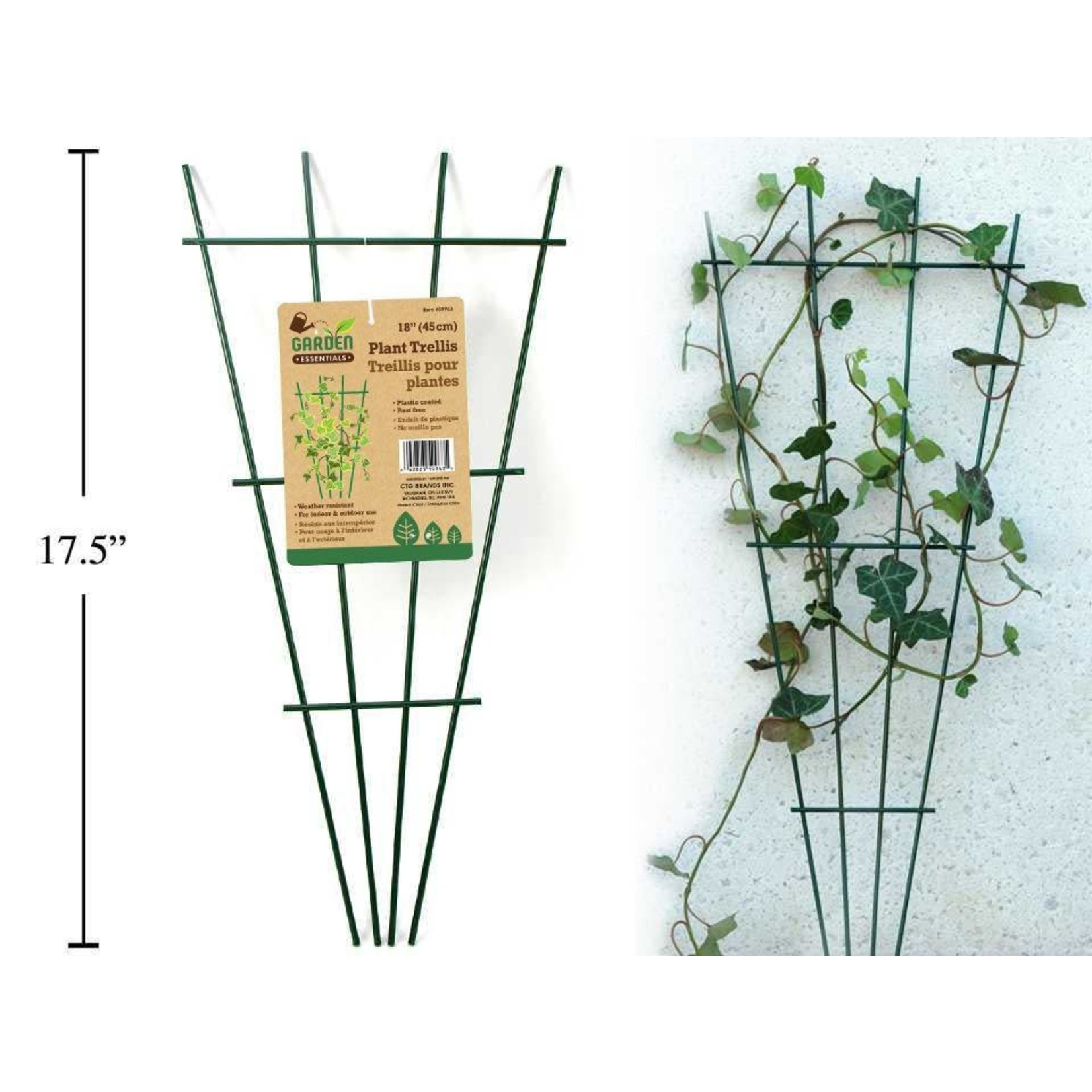 GARDEN E. 18" PLANT TRELLIS North Cobalt Flea Market