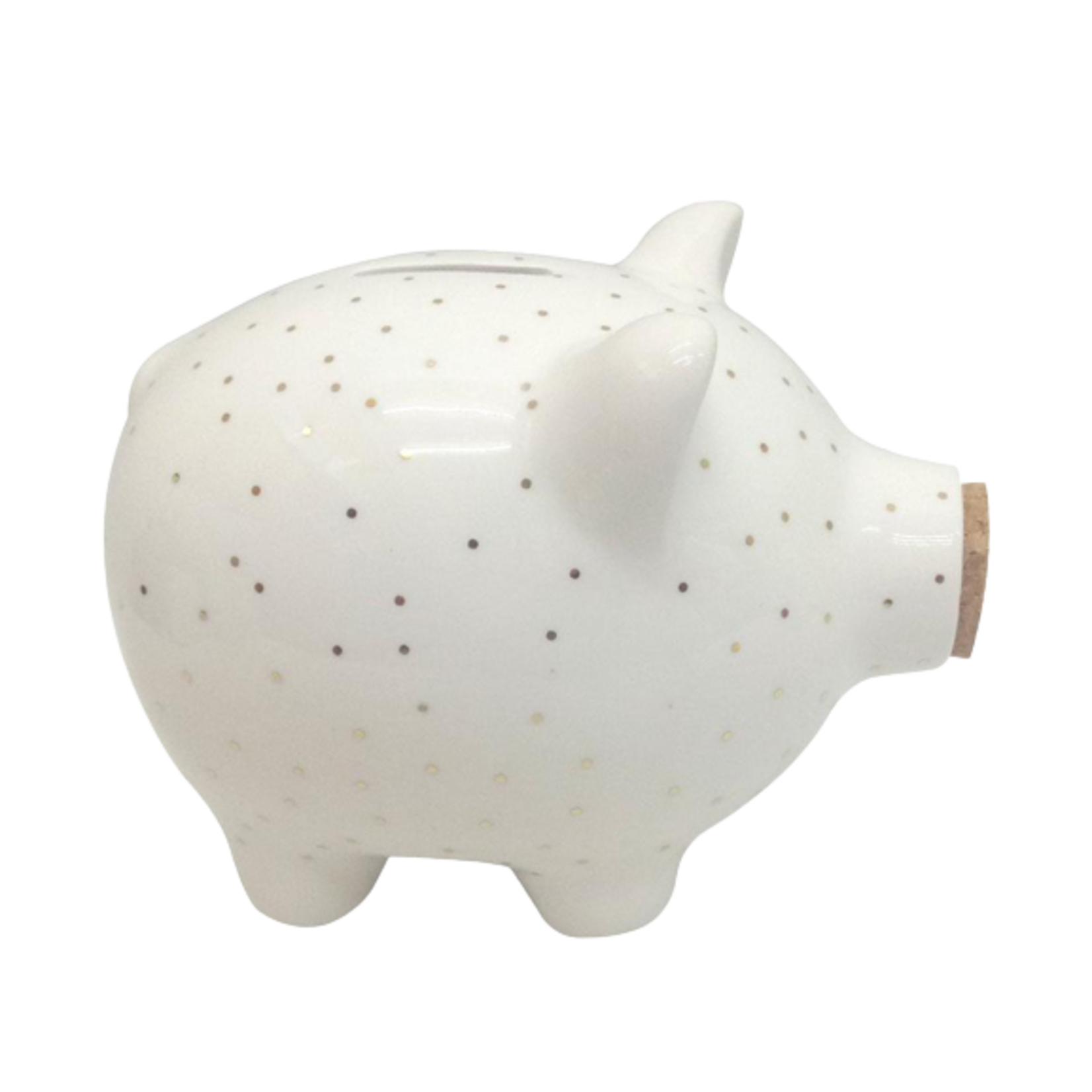 PIG MONEY BANK WITH CORK