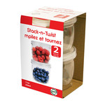 STACK&TWIST CONTAINERS 2PK