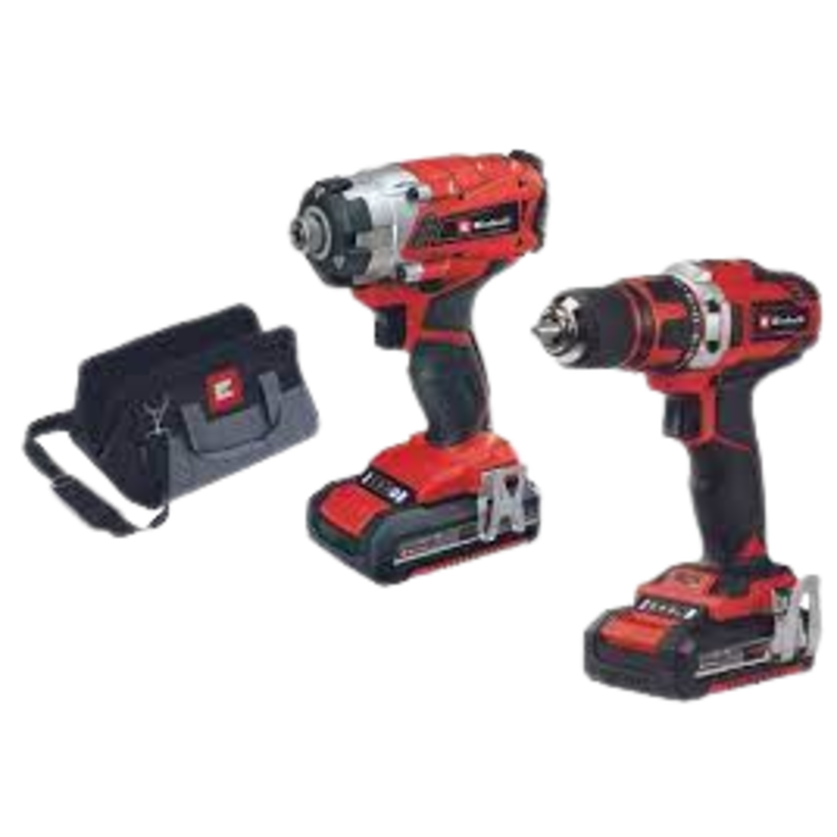 EINHELL 18V CORDLESS 1/2IN DRILL/DRIVER & 1/4IN IMPACT DRIVER KIT
