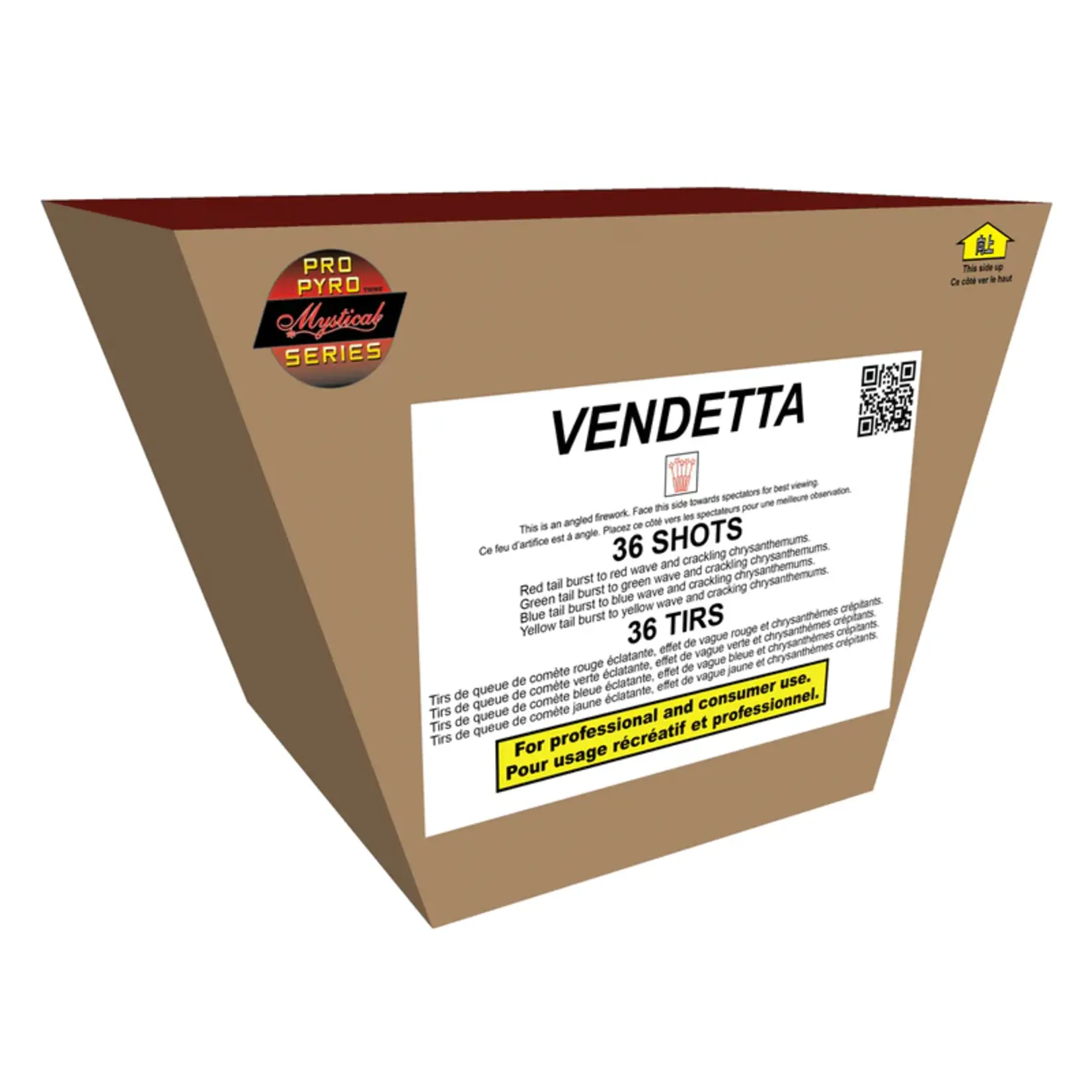 PRO PYRO SERIES VENDETTA 36 SHOTS