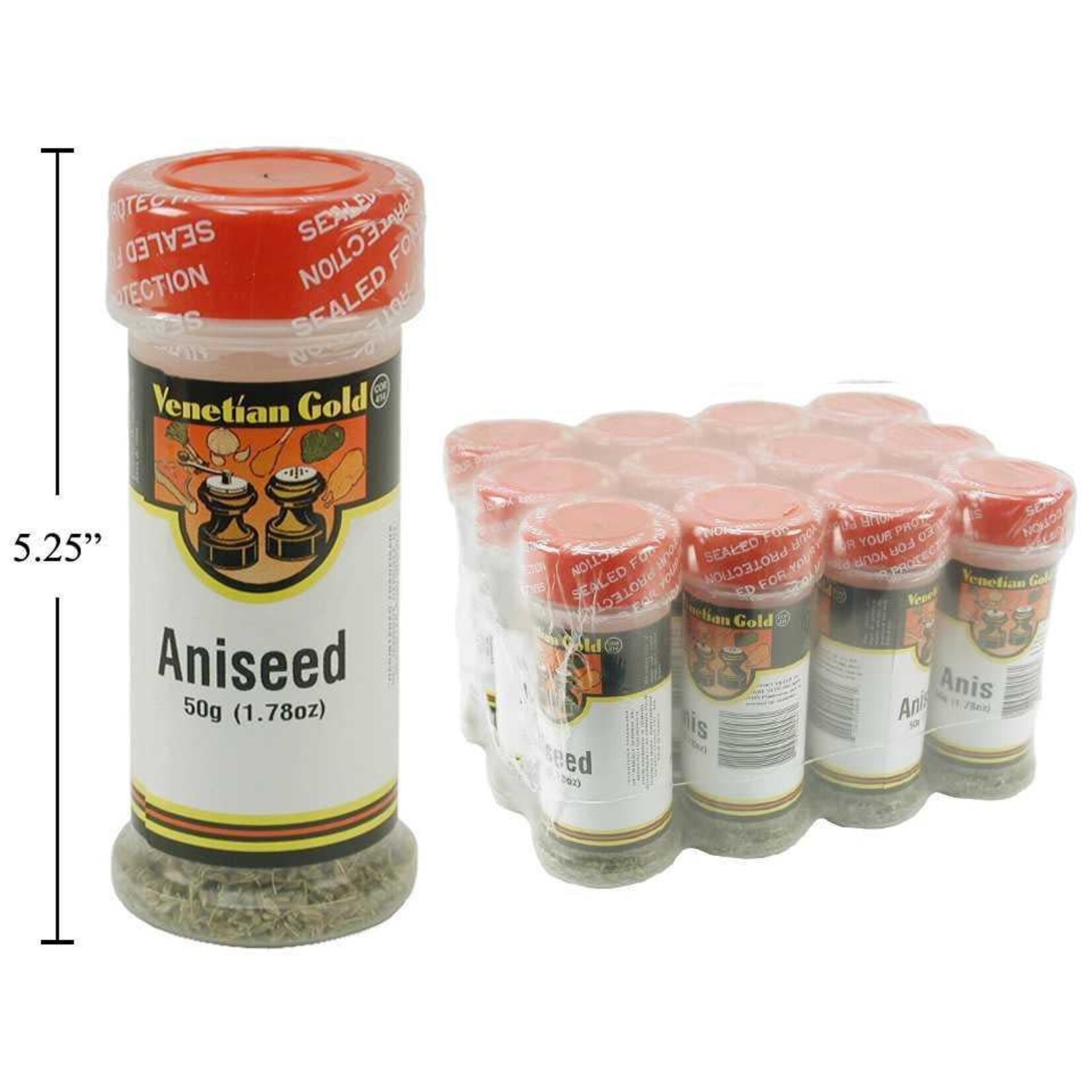 VENETIAN GOLD SPICES - ANISEED SEASONING 50 G.