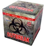 OUTBREAK FIREWORK 25 SHOT