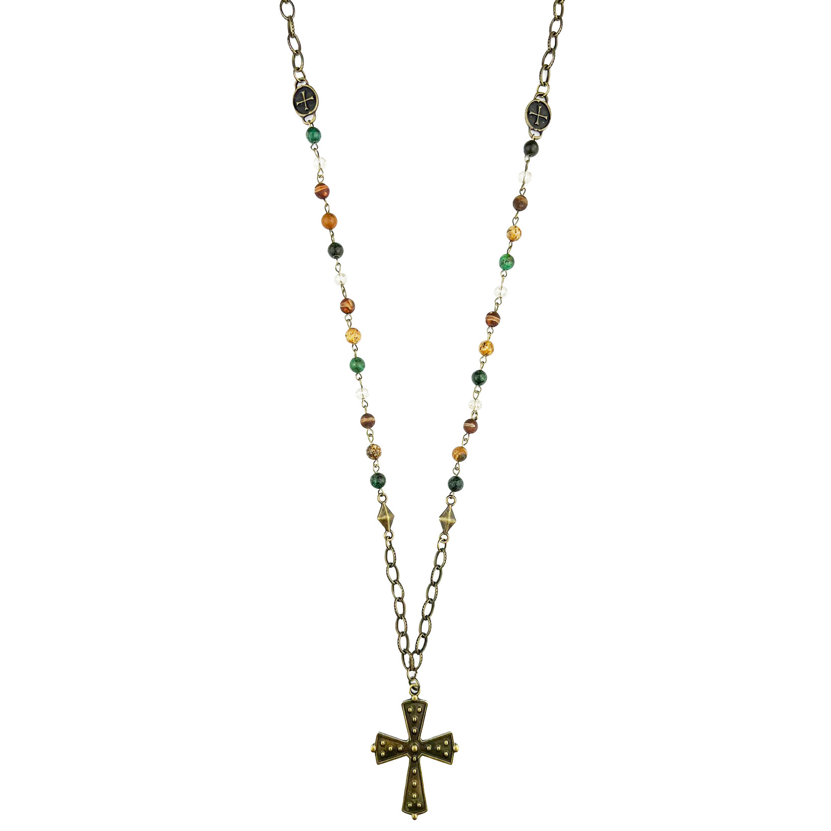 Long Cross Necklace 3pcs/$2ea