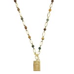 Gold Toggle Cross Necklace 3pcs/$3ea