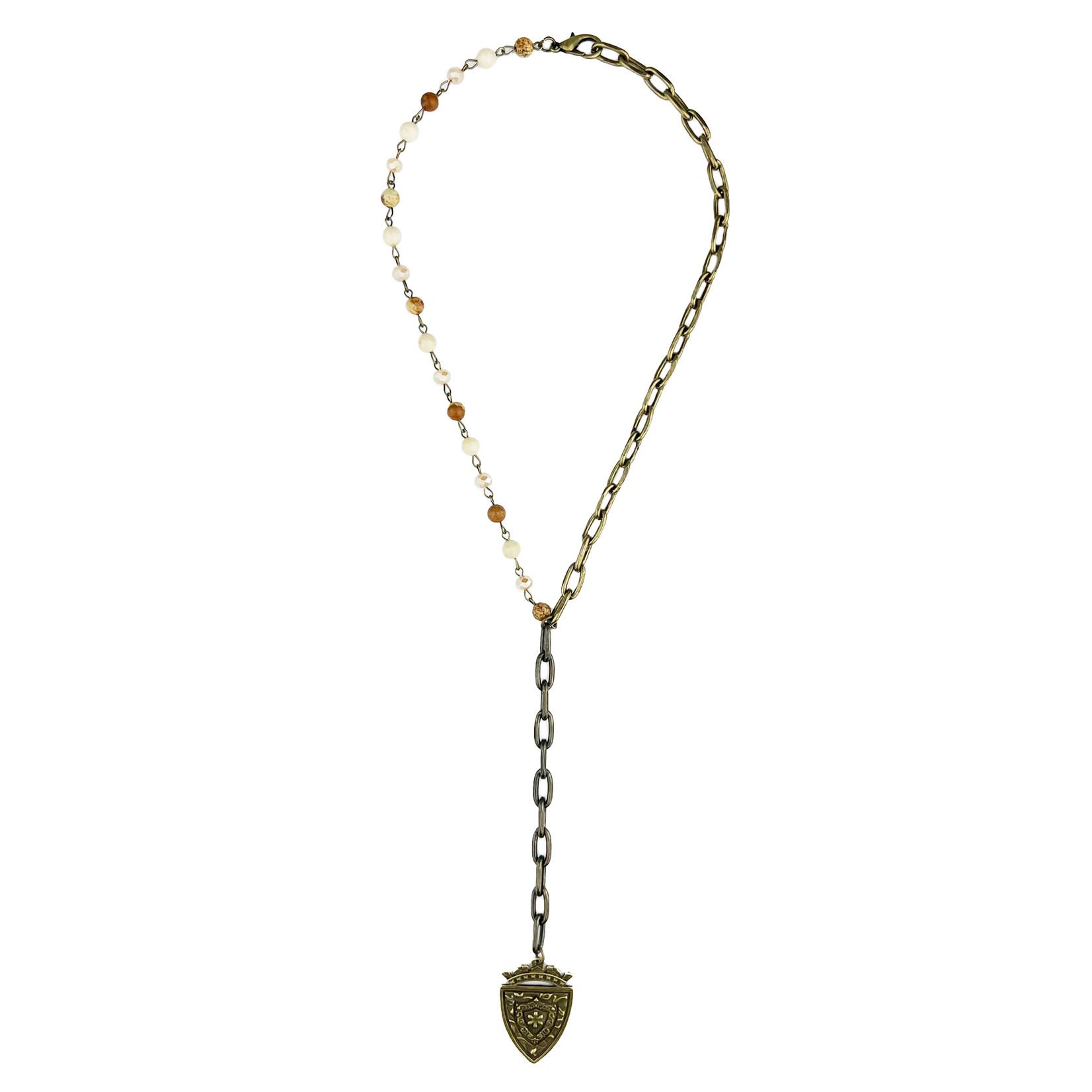 Chain & Beads Necklace 1pc/$6ea *3pcs/$4.50ea *6pcs/$3ea