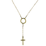 Dainty Cross Pendant Necklace 3pcs/$5ea