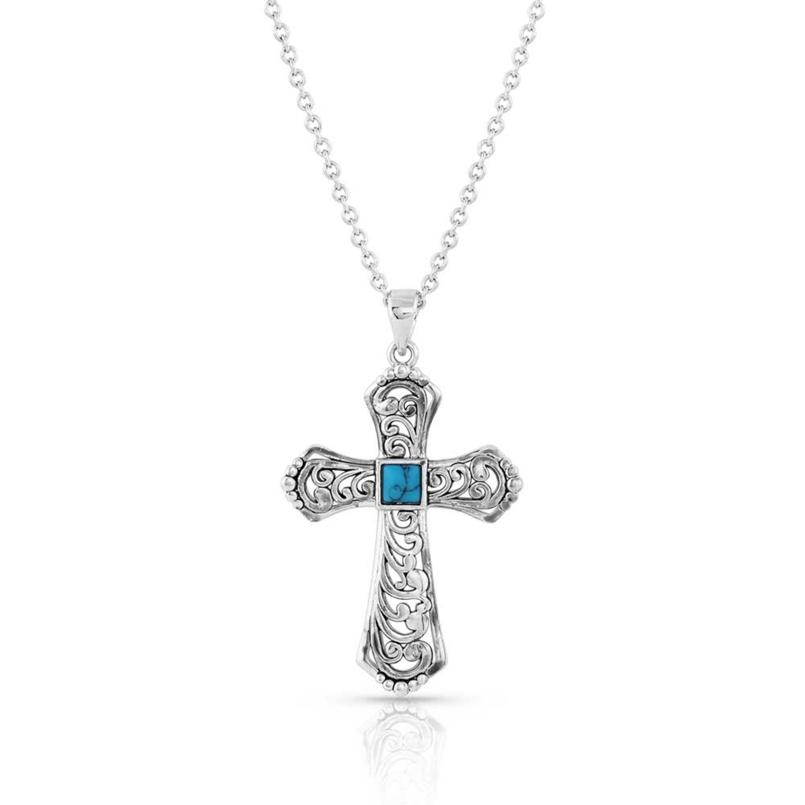 Montana Silversmiths Montana Silversmiths NC5125 Cathedral Cross Necklace