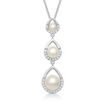 Montana Silversmiths Montana Silversmiths NC4812 Pearl Teardrop Necklace