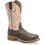 Double H Boot Double H DH7010 Mens 11" ST SQ Roper Snake/Cream