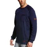 Ariat Ariat 10022327 MNS FR AIR CREW LS T-SHRT NAVY