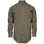 Tecgen Tecgen 11202 5.5oz Dress Uniform Shirt-Tan