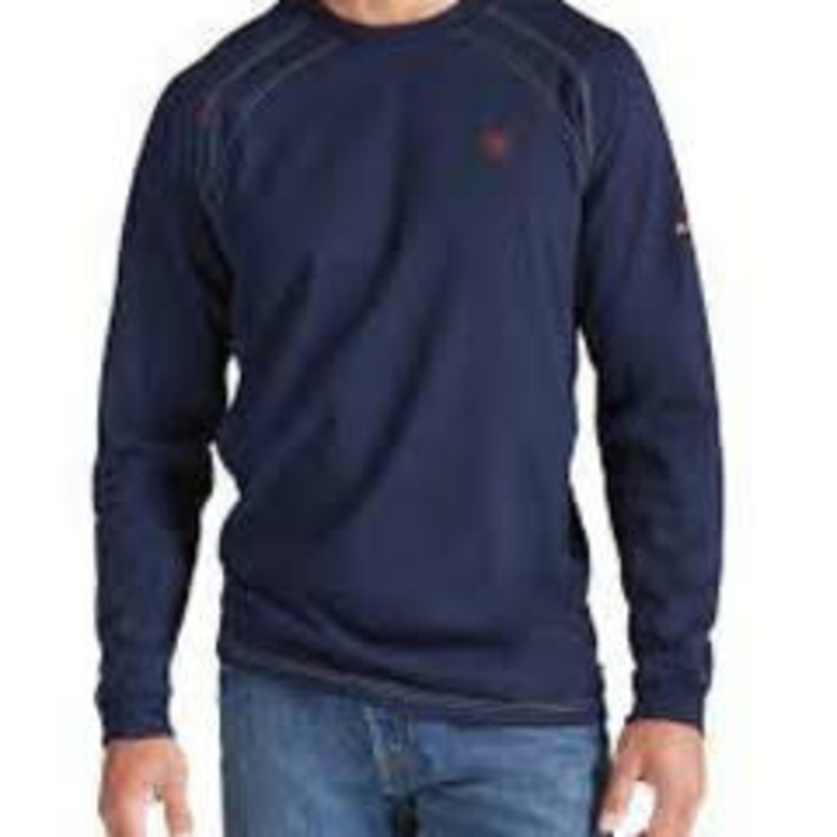 Ariat Ariat 10012256 MNS FR WORK CREW LS T-SHRT NAVY