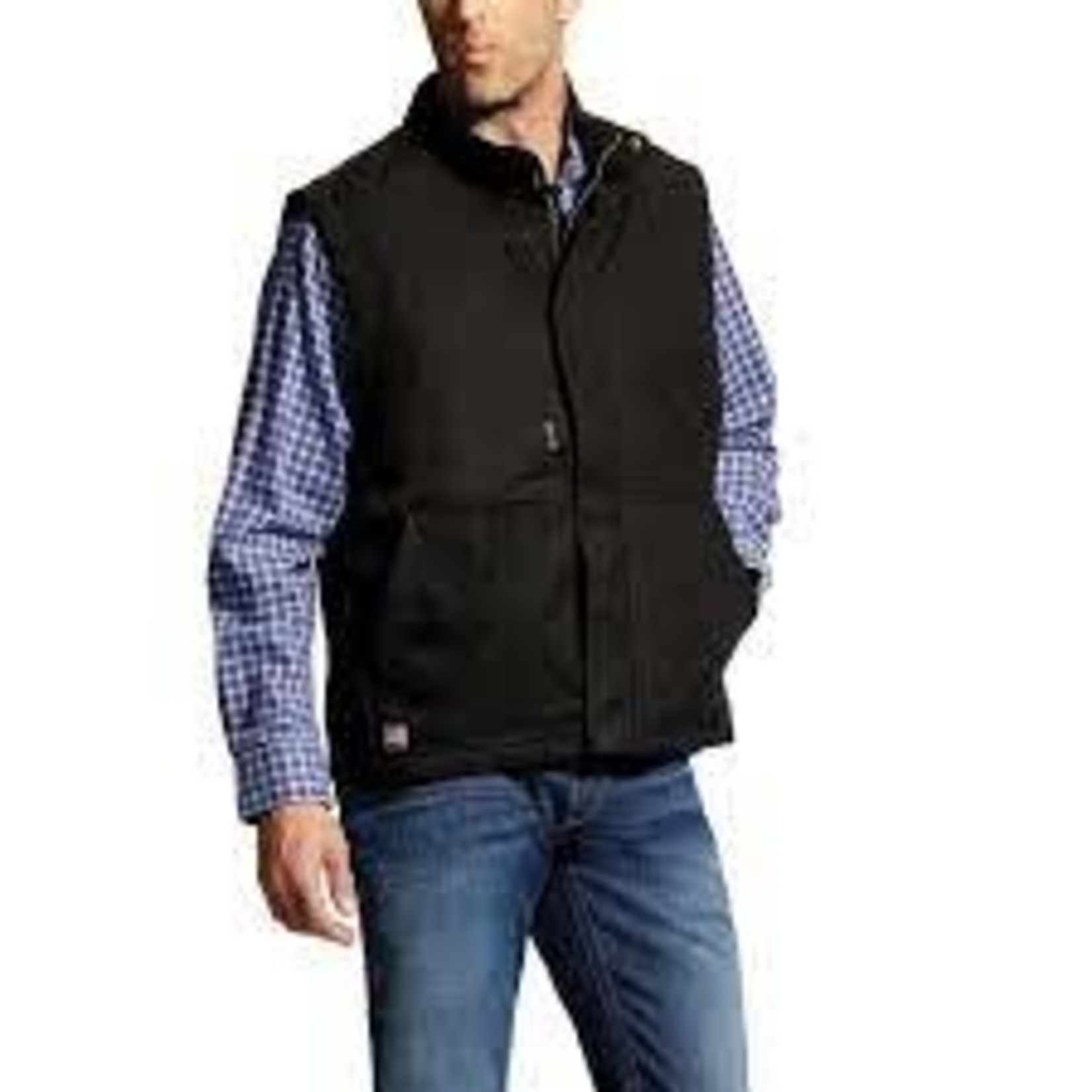 Ariat Ariat 10024030 MNS FR WORKHORSE VEST BLK