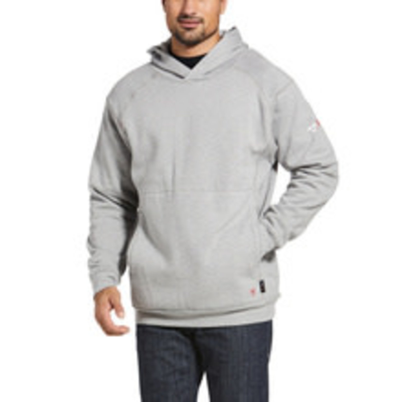 Ariat Ariat 10032829 Men's FR Rev  Pullover Hoodie Silver Fox