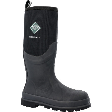 Muck Muck CSCT-000-Black Men's Chore Tall Xpress Cool Steel Toe Black ...