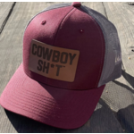 Everything Cowboy Everything Cowboy 044 Lethbridge Cap Maroon/ Grey Patch