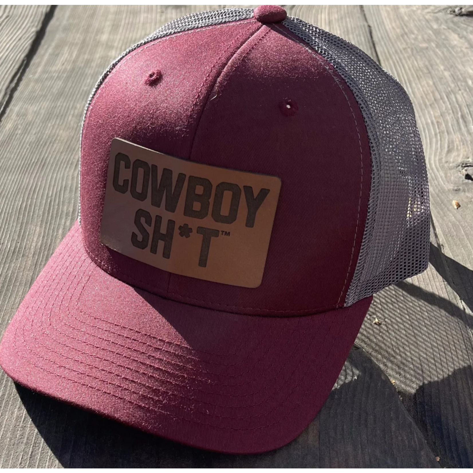 Everything Cowboy Everything Cowboy 044 Lethbridge Cap Maroon/ Grey Patch