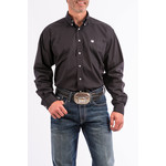 Cinch Cinch MT10320083 Men's Long Sleeve Black Solid Button Up