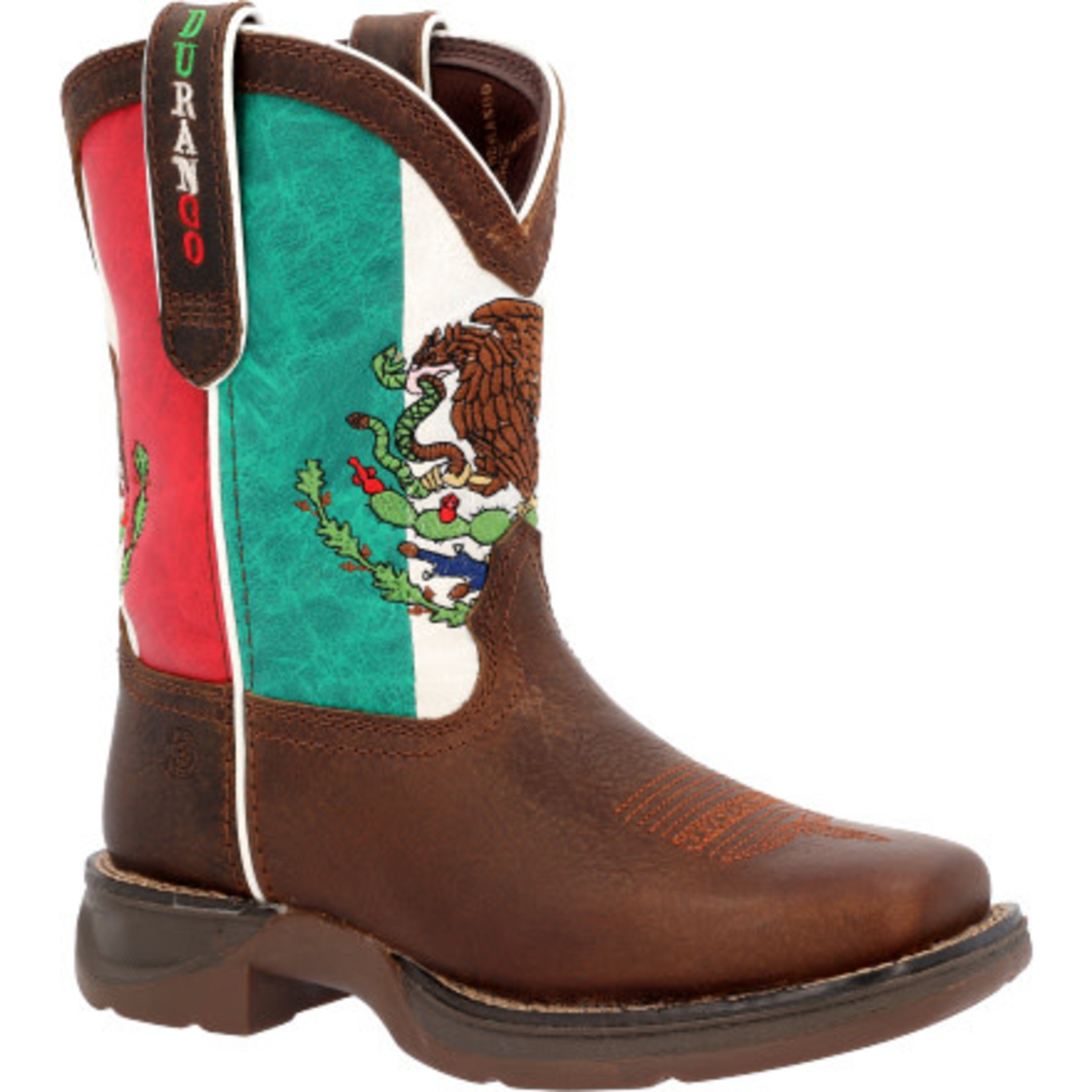 Durango Durango DBT0243C Lil’ Rebel™ by Durango® Big Kids’ Mexican Flag Western Boot