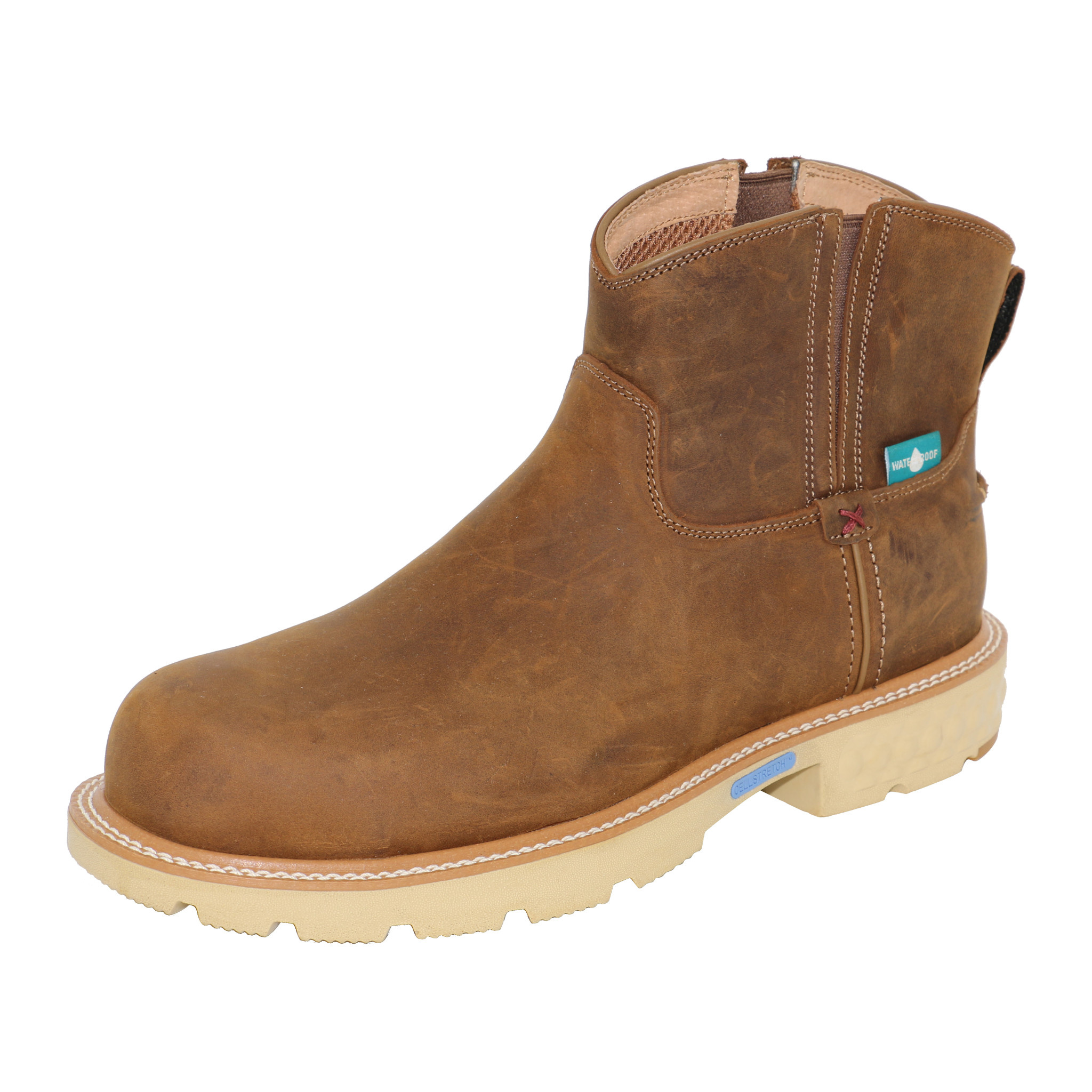 Twisted X Twisted X MXCNW07 Men's 6" Work Boot Distressed Saddle Bluboots