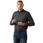 Ariat Ariat 10040901 Men's FR Inherent Work Shirt Charcoal Heather