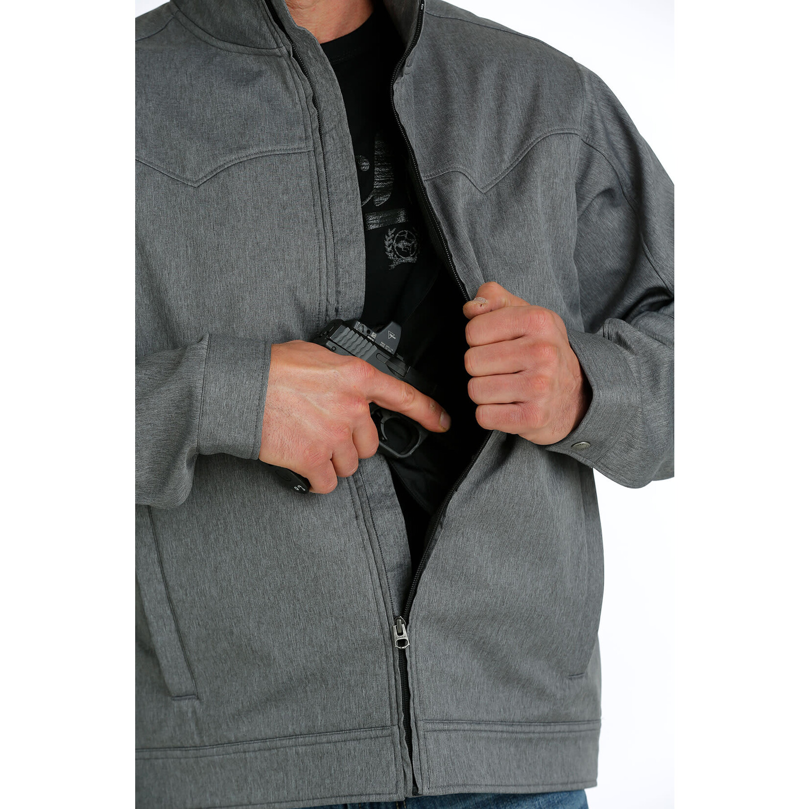 Cinch Cinch MWJ1589001 Men's CC Jacket OW/23 Gray