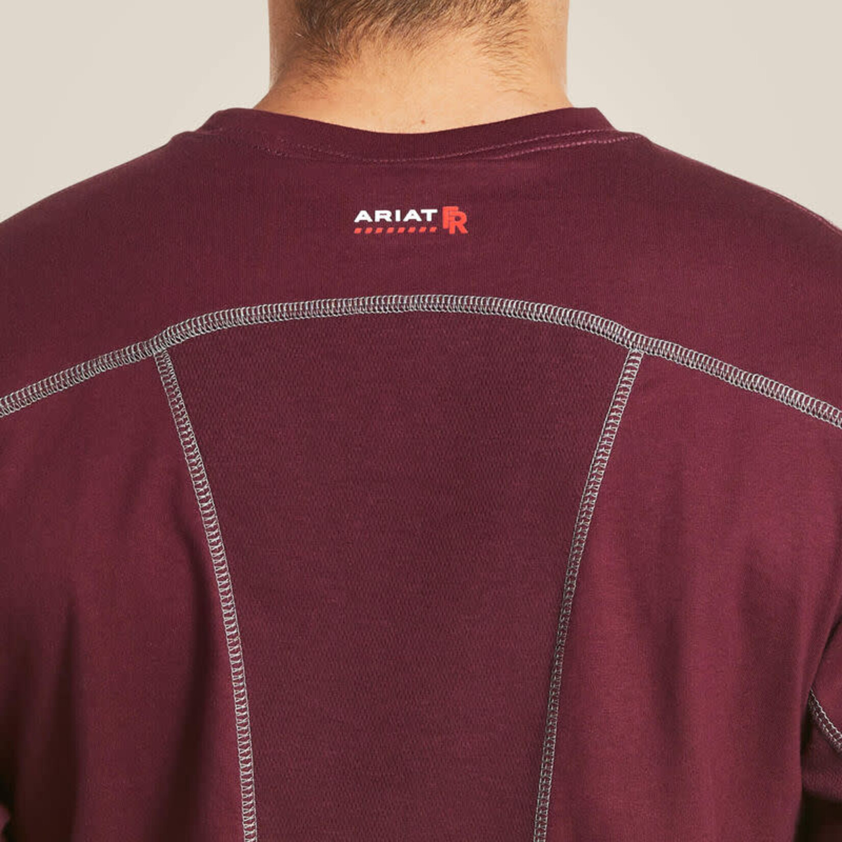 Ariat Ariat 10023941 MNS FR AC CREW LS MALBEC