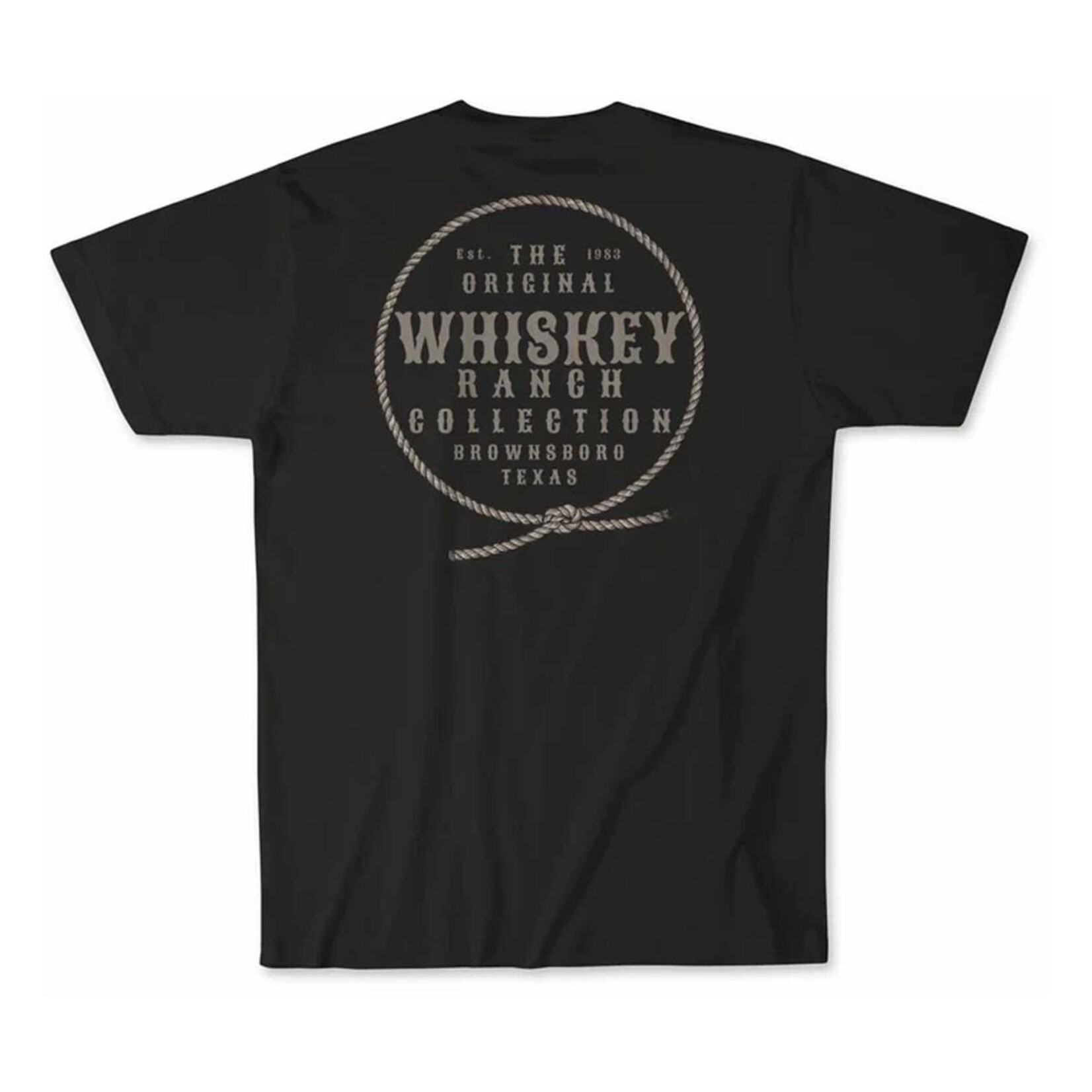 Whiskey Bent Hat Co. Whiskey Bent Ranch T-Shirt Black