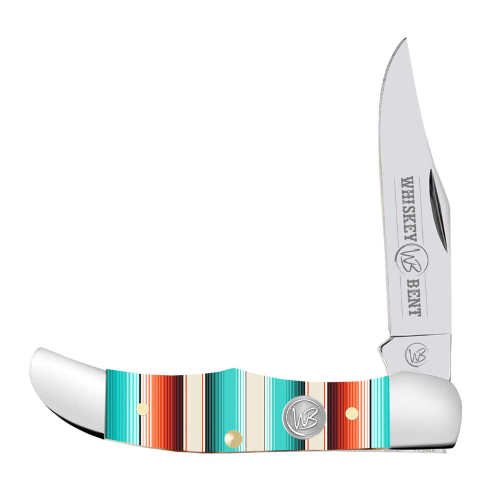 Whiskey Bent Hat Co. Whiskey Bent WB14-01 Serape Coastal Mini Hunter Knife