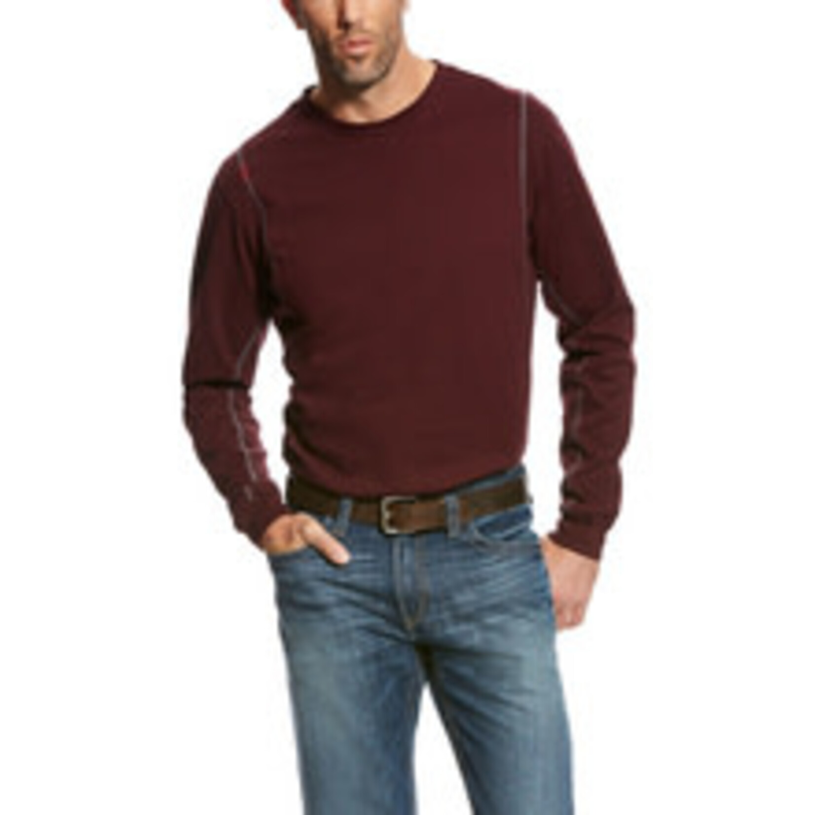 Ariat Ariat 10023941 MNS FR AC CREW LS MALBEC