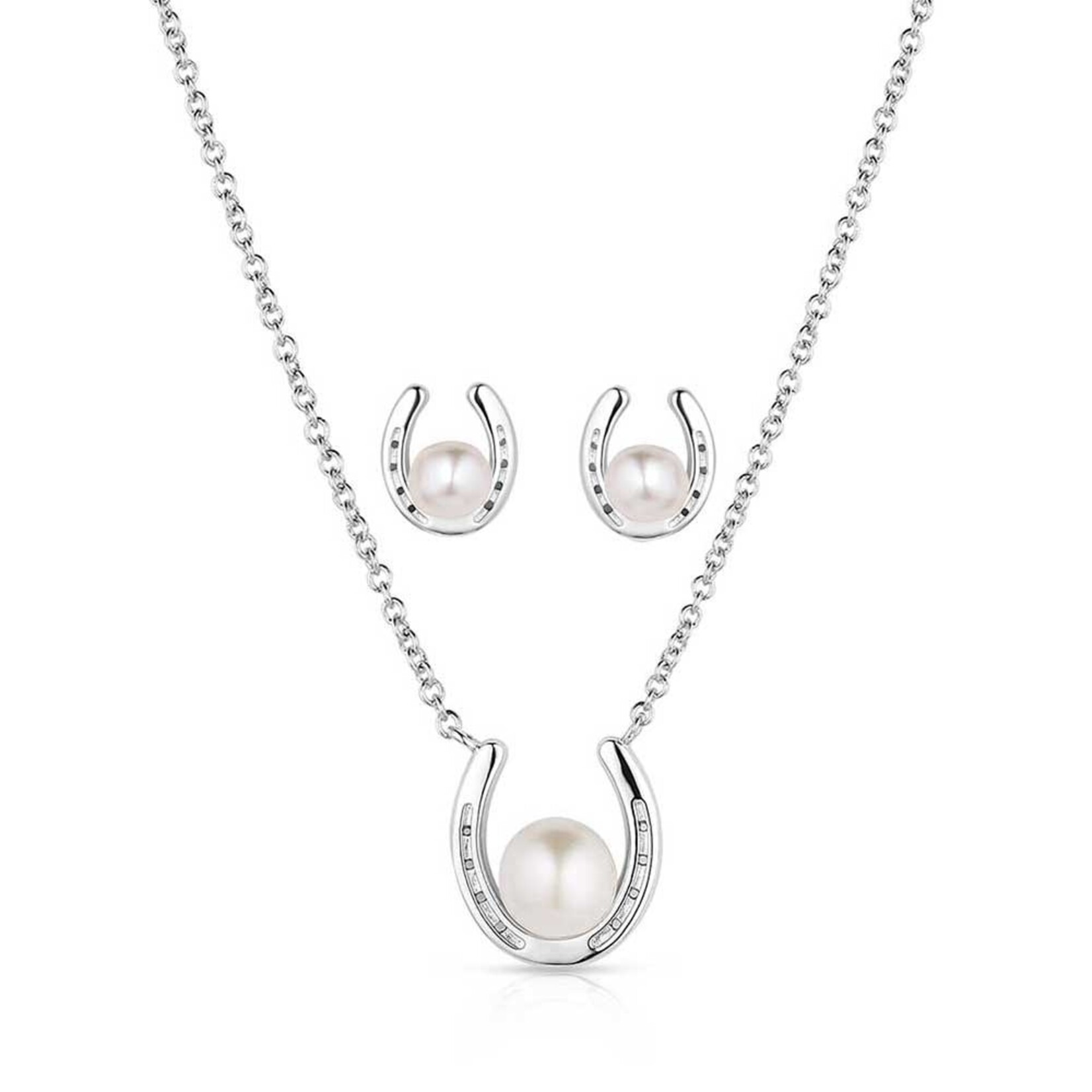 Montana Silversmiths Montana Silversmith JS5847 Delicate Embrace Pearl Jewelry Set