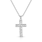 Montana Silversmiths Montana Silversmith NC5699 Heartfelt Faith Cross Necklace