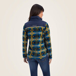Ariat Ariat 10041818 Women's Prescott Fleece Jacket Navy Sonoran Print